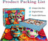 HUADADA 1000 Piece Puzzles for Adults - Colourful Flowers Skull - Jigsaw Puzzles for Adults and Kids 1000 Piece Educational Games Colorful Puzzles for Home Decoration(Cartoon Puzzles 1000 Pieces)