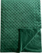 david's kids Minky Baby Blanket, Soft Lightweight Micro Fleece, Double Layer, Dotted Backing, 30x40 Inches, Emerald