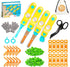 SpringFlower Cardboard Cutter for Kids, 129 PCS Cardboard Tools for Kids, STEM