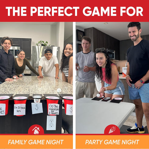 The Addictive Clip and Play Table Pong Game for All Ages - Transform Any Surface into a Party Zone for Family Fun