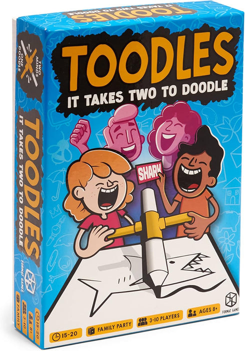 Toodles Party Game - Hilarious Drawing Game for Game Night! Cooperative Game,