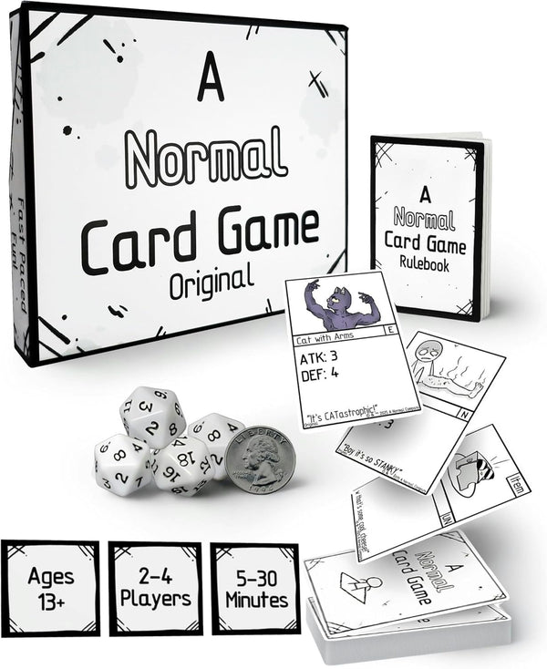 Original Edition Battle Royale Strategy Card Game for Ages 13+, 2-4 Players,