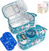 DawnBox Breast Milk Cooler Travel Bag with Real-Time Temp Display - Holds