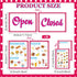 6 Set Yinkin Pcs Pretend Restaurant Menu for Kids Restaurant Order Pads Erasable Pen Food Diner Play for Kids Toddler