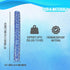 Swimming 1 Pack VOS Mega Foam Pool Wavy Noodle, Premium & Big, Super Soft Pool Noodle for and Floating, Pool Floats