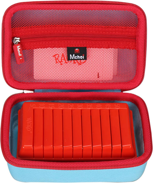 Mchoi Hard Case for Winning Moves Rack-O Retro Card Game, Waterproof Shockproof Carrying Protective Case Only