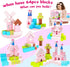 Magnetic Blocks Building Toys - Princess Castle Collection, Birthday Gifts for Kids 3-8, Montessori STEM Outdoor Toys