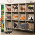 57x38.5Jumbo Mat,12PCS Playset FRUSE Safari Animals Figures Toys w/ Play Realistic Jungle Wild Zoo Animals Figurines