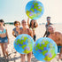 32 Pack 16 Inch Inflatable Globe Bulk, Blow up Beach Ball for Classroom Teaching and Pool Party