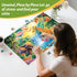 ZSYCZAO 500 20.5 15 Inch Piece Puzzle for Adults, Rainforest Animals Jigsaw Puzzle, Challenging Nature Puzzle Game