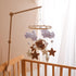 GOODMOM Baby Crib Mobile for Boys Girls Sleeping Bear Mobile for Crib, Baby Bassinet Mobile Toy for Soothing Sleep