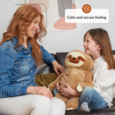ODOXIA 5lb Big Weighted Sloth Animals for Anxiety | Plush Weighted Stuffed Animals for Kids and Adults