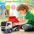 3 4 5 6 7 SpringFlower Dump Truck Toy for Years Old Boy, Toy Dump Trucks Vehicle Toy with Sound and Light, Kids