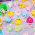 24 JOYIN Pcs Easter Eggs Prefilled with Squishy Toys, Cute Mochi Toy Fillers for Easter Egg Hunt, Basket Stuffers