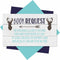 Hadley Designs 25 Books For Baby Shower, Deer Baby Shower Invitation Inserts, Book Request Alternative