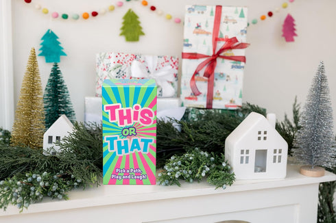 This or That Party Game Family Card Game with Easy Either/Or Choices | Fun Guessing Game for Kids, Teens & Adults Where
