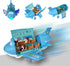 Kidsthrill Kids Airplane Toy with Bump & Go Technology, Flashing Lights, Music