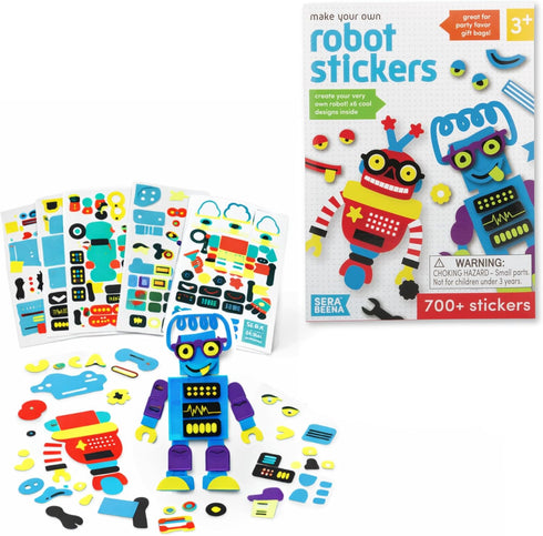 Make Your Own Robot Stickers for Kids - 700+ Sticker Sheets |