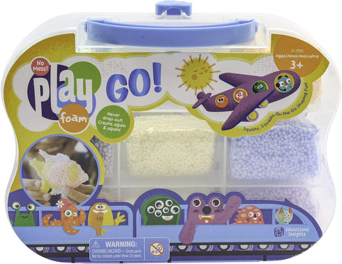 Educational Insights Playfoam Go! Sensory Toys & Squishy Fidget Toys for Kids, Non-Sticky Dough Travel Set