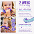 Tentacle Teether 0-24 Made in USA Medical Grade Silicone Teether for Infants Multi-Stage Molar Relief & Interactive