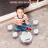 Set, 5 Set Kids Drum PCS Drums for Kids with Stool Mini Band Drum Musical Instruments Toys Birthday for Toddlers Boys