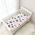 miaozhen 1 Pack 52x28 Cotton Baby Crib Sheets Soft Palm Tree Anime Valentines Toddler Bed Sheets for Nursery decoracion