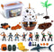 Liberty Imports Bucket of Pirate Action Figures Toys Playset with Pirate Ship,