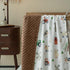 30x40 Inch Baby Blanket for Boys Girls, Soft Lightweight Minky Dot Blanket with Farm Animals, Double-Layer Dotted