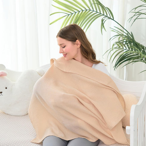 CottCare Girls,31 35,3-Pack Baby Muslin Swaddle Blanket for Boys and x Breathable and Skin-Friendly,Wrap Soft Silky