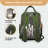 cutblajat Backpack 25L Diaper Bag Capacity with Changing Pad for Boys and Girls Essential Baby Stuff for Mom (Gray)