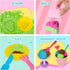 3 4 5 6 Carolart Sensory Bin,Ice Cream and Cakes Sensory Kit,Kids Play Sand Kit,Sandbox with Sensory Sand Girls