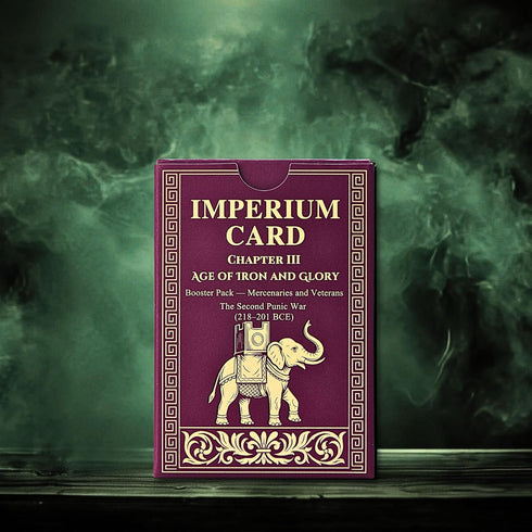 Sumeru & Seed Imperium Cards Historical Strategy Card Expansion Mercenaries & Veterans Booster The Second Punic War