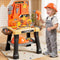 XINNOVEL Kids Tool Bench Set with Electric Drill and Realistic Tool, Pretend Play