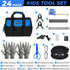 24 Set Hammer INCLY PCS Kids Real Tool with Tool Bag, Boys Small Real Hand Tools Kit, Children Construction Learning