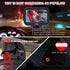 YIMU HD720P 360 4.3 inch (KB41) Rear Seat Baby Car Camera for Backseat, Car Headrest Quick-Install Monitor, Night