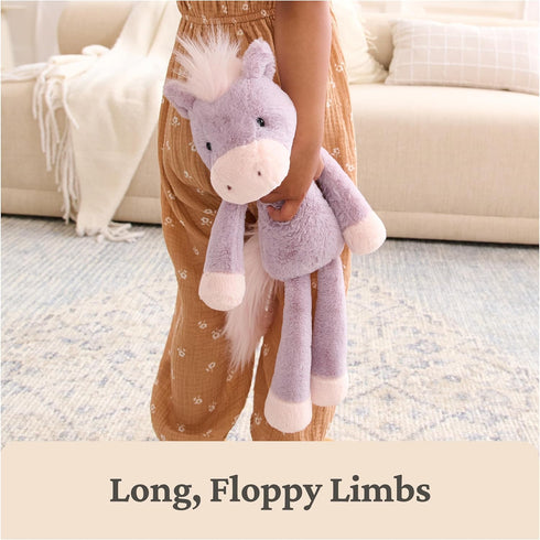 0 15" GUND Take-Along Friends Plush, Penni Pony Stuffed Animal, Toy Horse for Ages and Up, Lilac