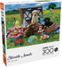 Buffalo Games - Adorable Animals - 300 Large Piece Jigsaw Puzzle - Puppy Park Picnic for Adults