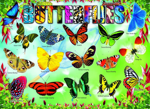 EuroGraphics Garden Butterflies 100-Piece Puzzle