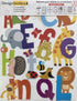 ABC Wall Decals - Alphabet Educational Animal Stickers for Classroom Decor - Playroom Decals for Kids
