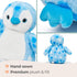 Bearington Precious Heart Penguin Stuffed Animal - Valentines Stuffed Animal with Soft Fur - Adorable Valentines Day