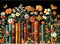 500 Piece Puzzle for Adults | Vintage Wildflowers Books Puzzle | Recycled