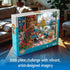 Country 1000 Wonder Forge Hideaway Piece Jigsaw Puzzle for Adults | Unique, Perfectly-Fitting Pieces | Fun, Vibrant