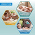 24 Pack (80 MED PRIDE Scented Baby Wipes, Wipes Each), Aloe & Vitamin E, Alcohol Free, Paraben Free, Soft & Strong Baby