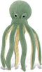 DolliBu Green Octopus Super Soft Stuffed Animal - Cute Realistic Plush for Kids Nursery Decor, 15 Inches