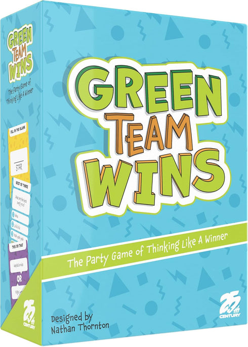 25th Green Team Wins - Century Games Strategy Game