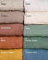 28" 52", Crib Sheets for Boys Girl, Fitted Baby Toddler Bed Sheets x Neutral Muslin Cotton Crib Mattress Bedding Soft