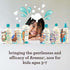 18 oz, 2 Pack Aveeno Kids Sensitive Skin Face and Body Wash with Oat Extract, Gently Washes Away Dirt and Germs Without