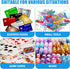 12 PCS Clear Playing Card Case - Acrylic Card Deck Box for Game Cards, Beads, and Small Accessories