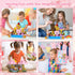 Noroapoo 80pcs 4-8-12,Magnetic 8-12 Magnetic Building Blocks for Kids Ages Building Tiles Constructions Toys,STEM Toys