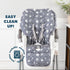 3-5 Todays Kids High Chair Pad - Machine Washable High Chair Cover, Easy Use Highchair Cushion, Soft Highchairs Covers